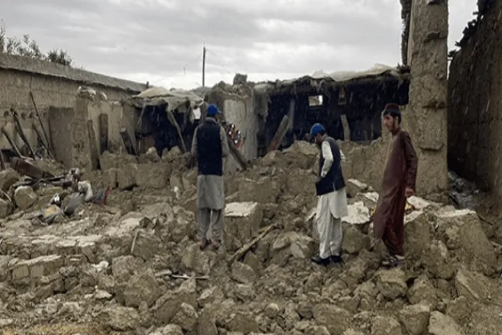 وقوع زلزله بزرگ در افغانستان با بیش از هزار کشته