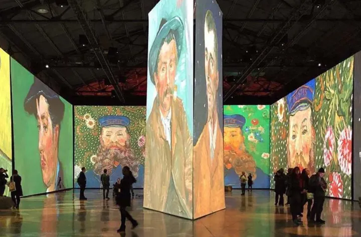 قدم‌زدن در نقاشی‌های ونگوگ در مونترال