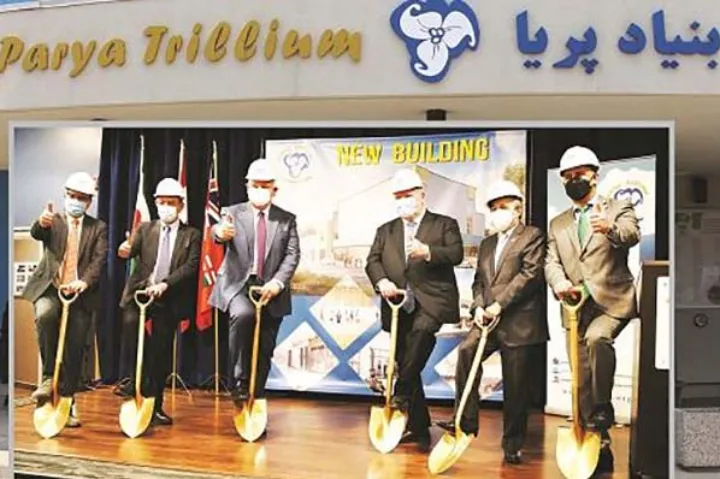 مراسم کلنگ‌زنی‌‌ بزرگترین باهمستان‌سرای ایرانی در کانادا