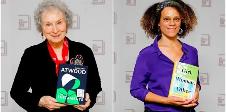 ماگارت اتوود و برنادین اواریستو برنده شدند