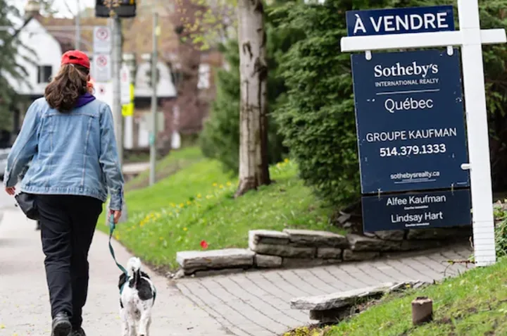 کاهش فروش املاک در کانادا در ماه مه
