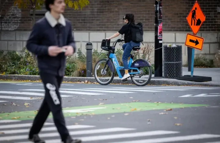 پلیس مونترال عرصه را بر دوچرخه‌سواران متخلف تنگ می‌کند