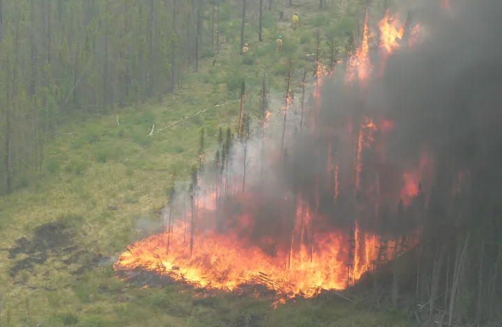 آتش در شمال غرب کانادا به فورت پروویدنس رسید